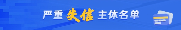 严重失信主体名单